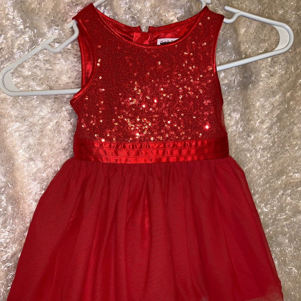 Little girls holiday dress. Cat & Jack.